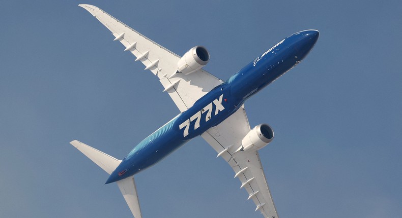 The 777X has been delayed at least five years from Boeing's initial target.GIUSEPPE CACACE/AFP via Getty Images