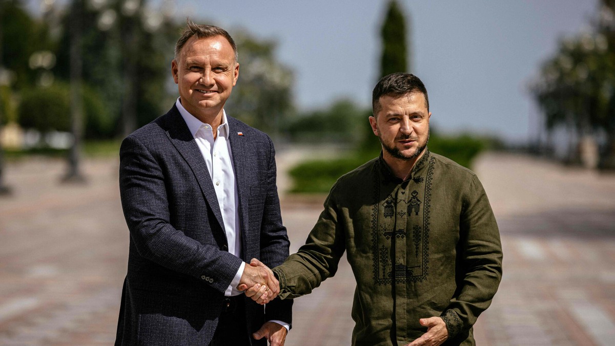 Andrzej Duda uhonorowany w Kijowie. "Żelazna lalka" Putina nie wytrzymała  