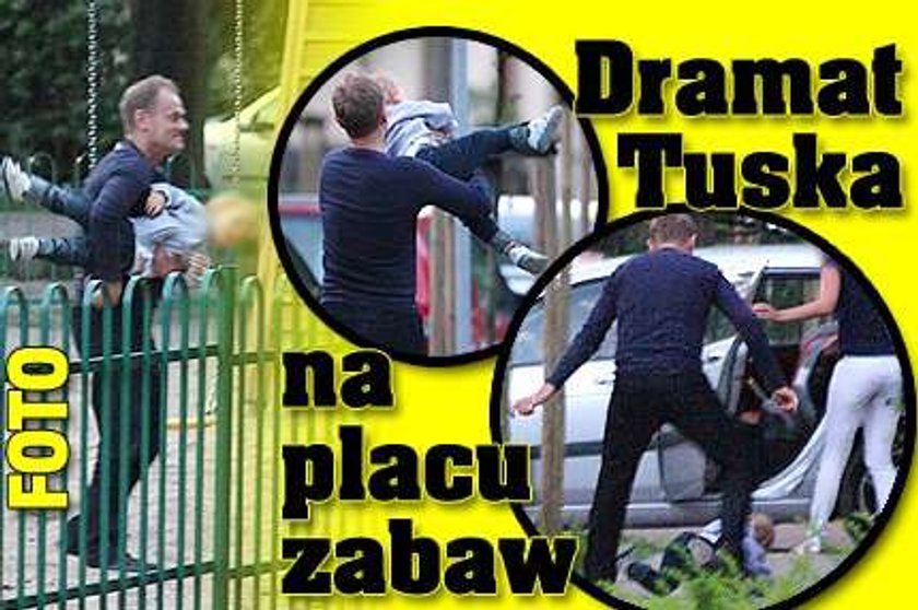 Dramat Tuska na placu zabaw