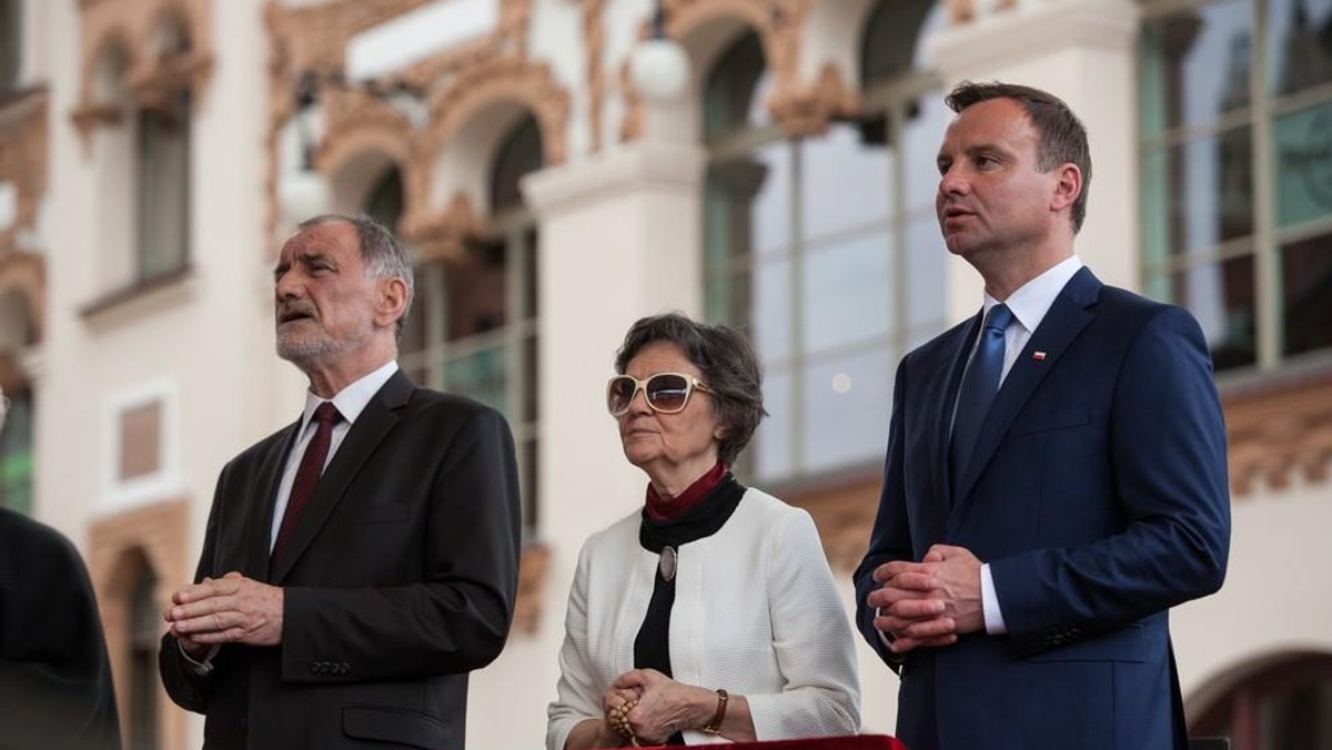 Janina Milewska-Duda, prof. Jan Tadeusz Duda, Andrzej Duda