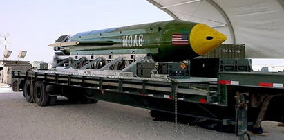 Pierwszy taki atak! USA zrzuciły "matkę wszystkich bomb" w Afganistanie