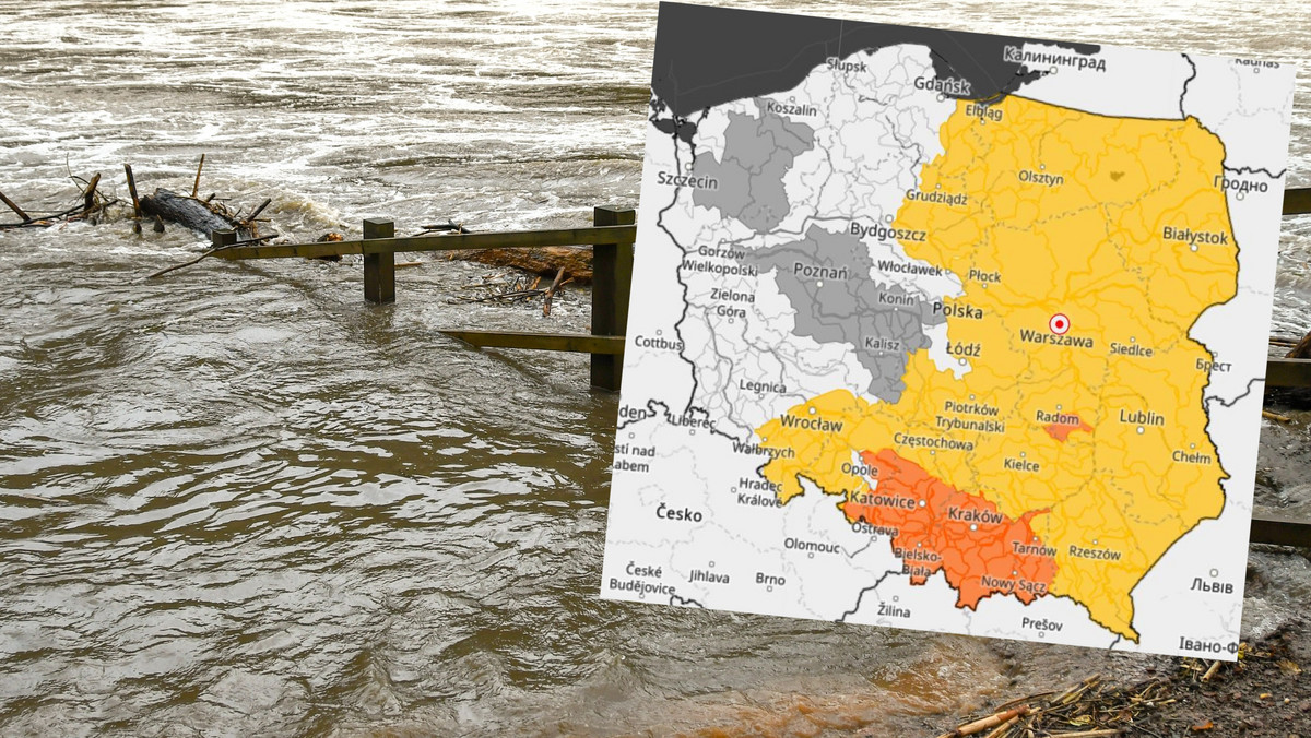 Możliwe podtopienia. IMGW wydaje alerty hydrologiczne