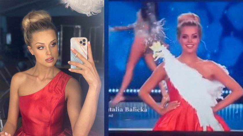 Wybory Miss Supranational Natalia Balicka. Suknia z orłem