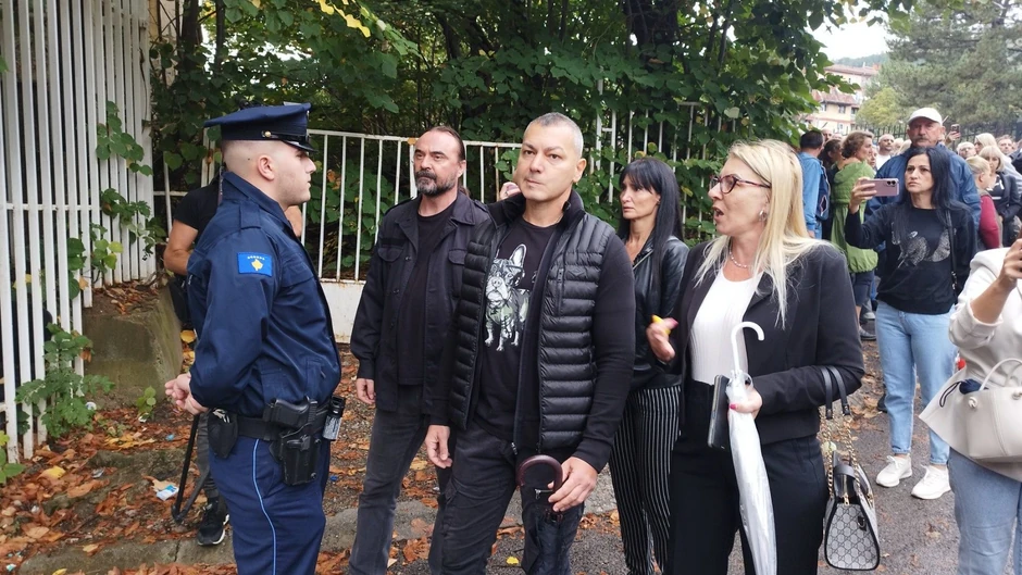 Protest u Kosovskoj Mitrovici