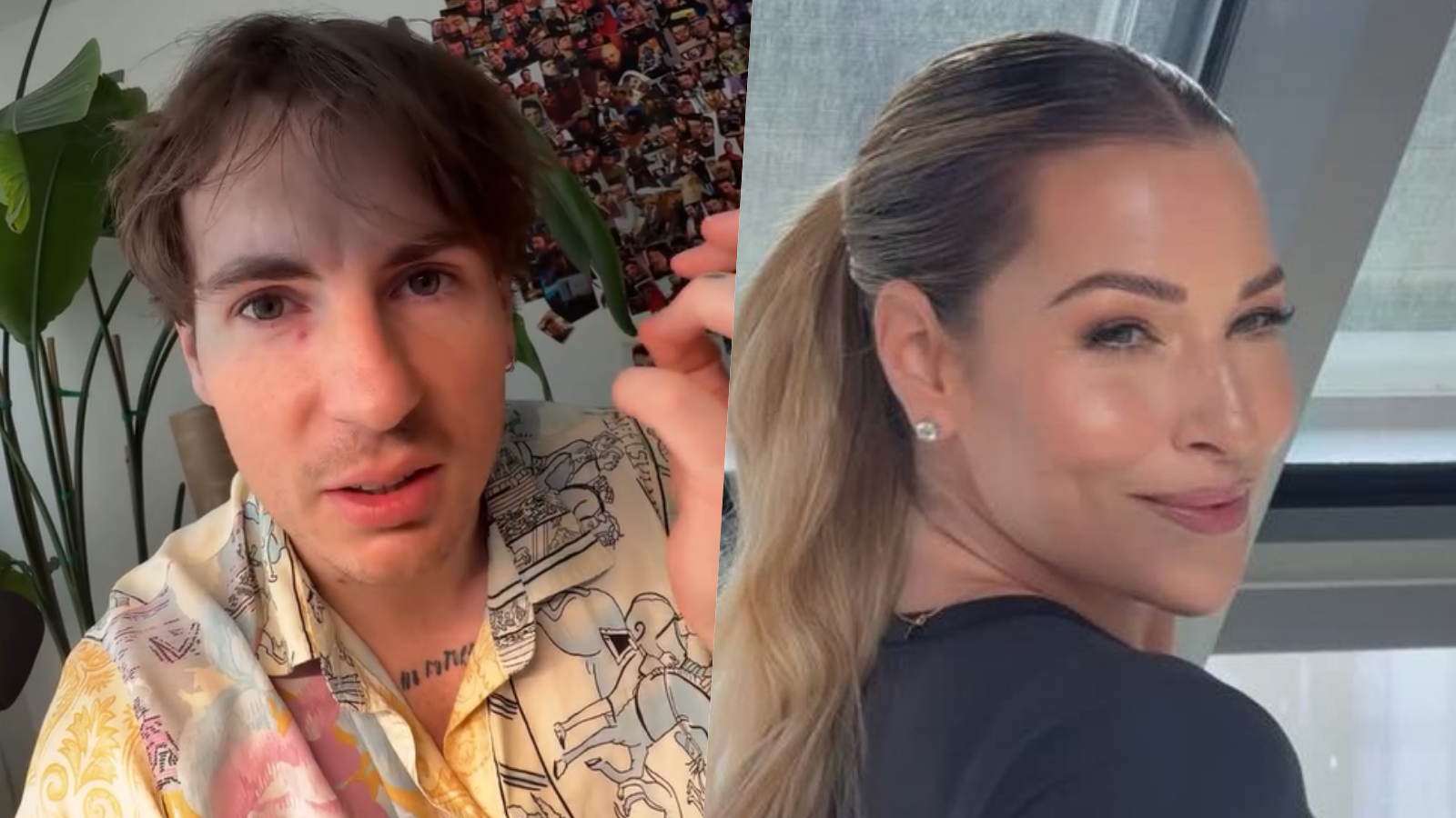 Influencer Peter Altof alias Expl0ited a bývalá tenisová špička Dominika Cibulková. 