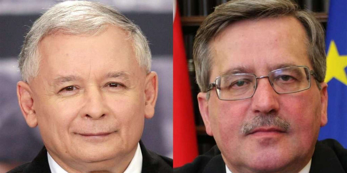 Kaczyński znów zaczął gonic Komorowskiego