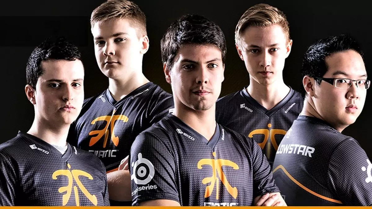 Fnatic - od lewej: sOAZ, Cyanide, xPeke, Rekkles, YellOwStaR 