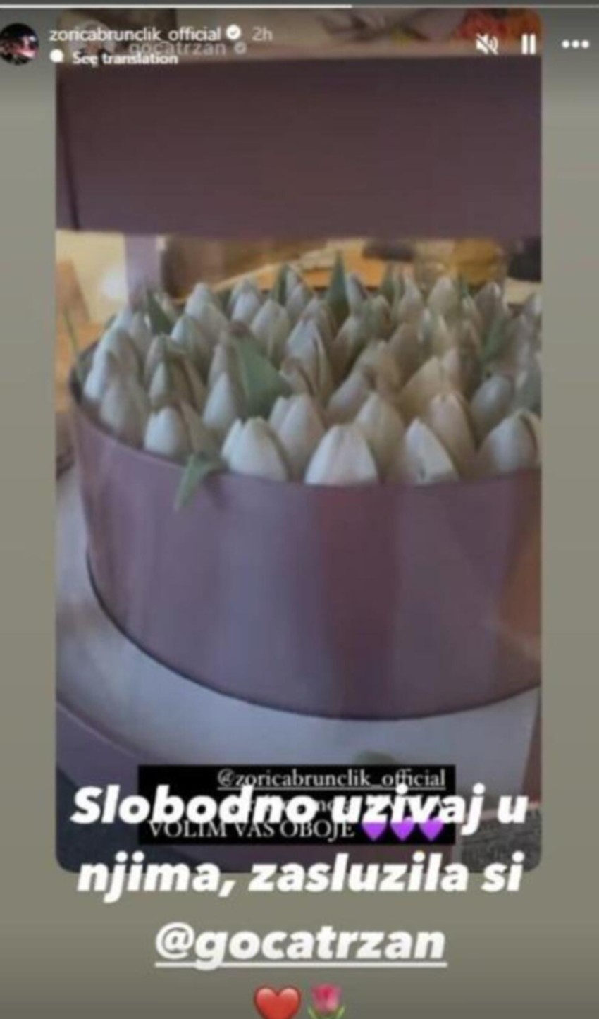 Goca dobila poklon od Zorice i Kemiša