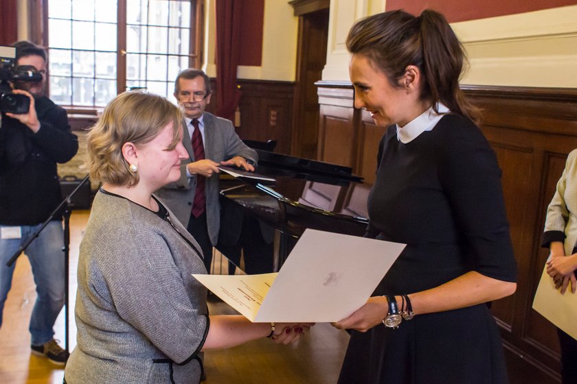 Dominika Kulczyk wręczyła stypendia studentom UAM