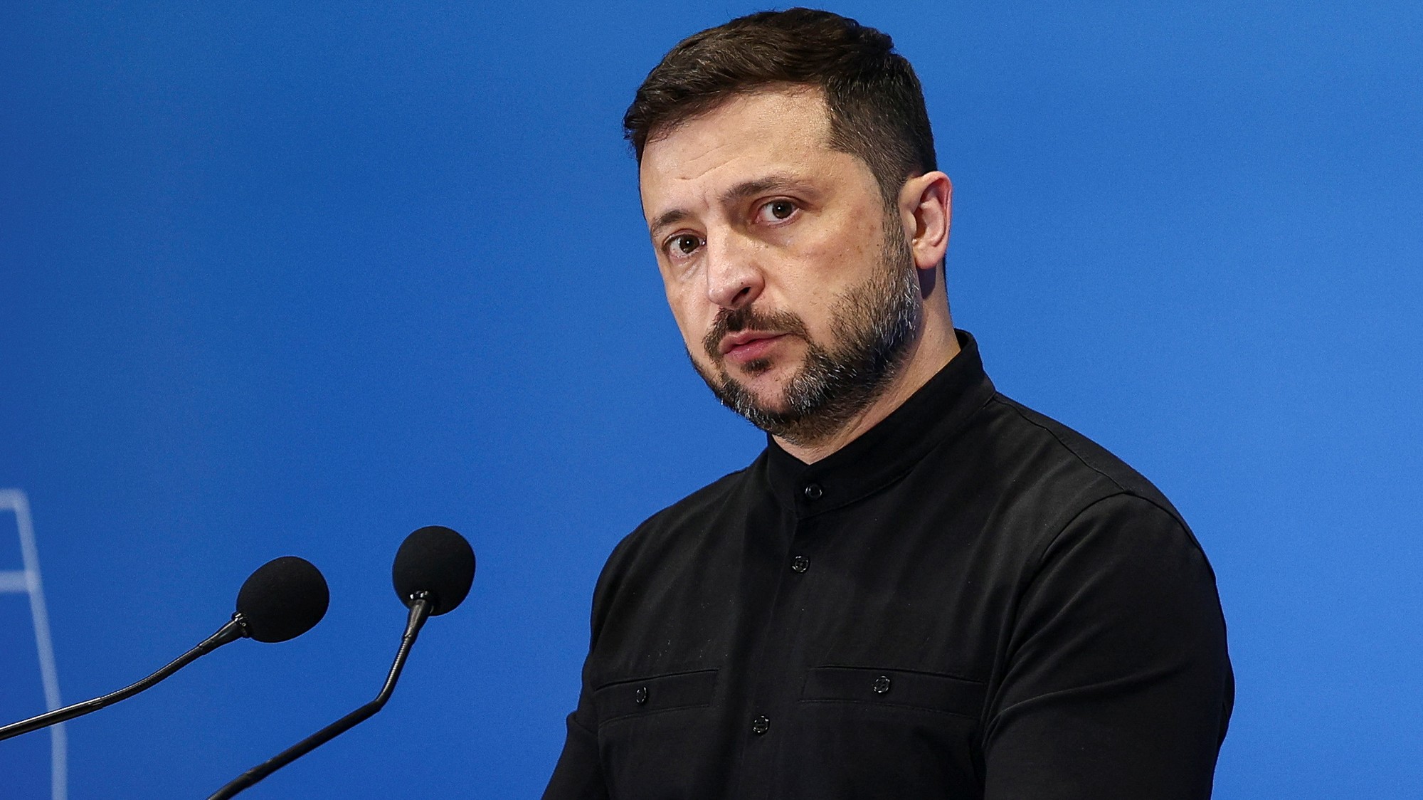 Ukrajinský prezident Volodymyr Zelenskyj.