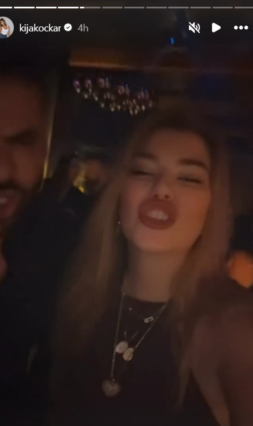 Kija Kockar se provodila za Novu godinu bez partnera, pa pokazala šta ju je sačekalo kad se vratila u stan