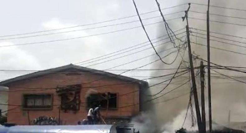 Motorcyclist carrying 30 litres of fuel causes fire outbreak