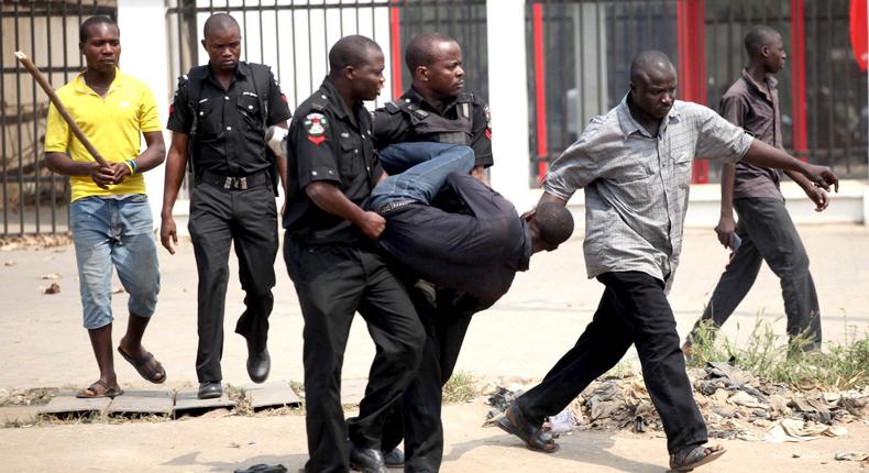 The Force has advised Nigerians on how to conduct themselves during arrest situations (image used for illustrative purpose) Daily Post