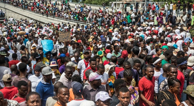 Over the past year, Haiti has sunk deeper into political crisis amid anti-corruption protests demanding President Jovenel Moise's resignation