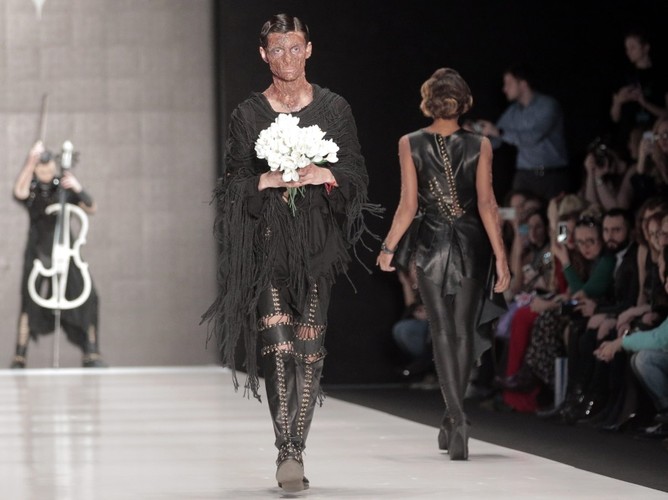 Pokaz Contrfashion na moskiewskim tygodniu mody