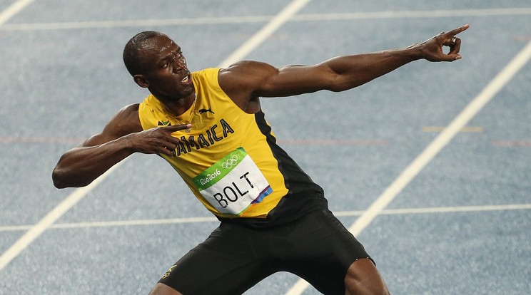 Usain Bolt már nem sokáig mutathatja be védjegyévé vált örömét /Fotó: AFP