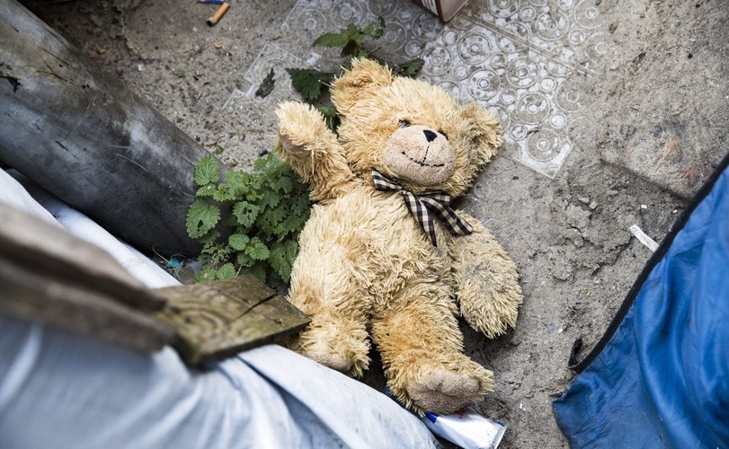 POZOSTAŁOŚCI PO 'DŻUNGLI' W CALAIS