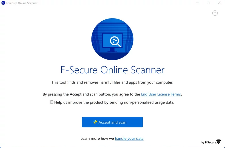 F‑Secure Online Scanner