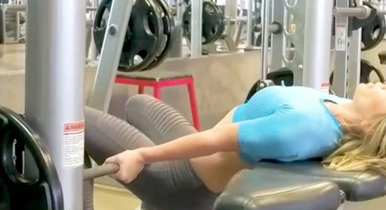 Jillian Michael Posts An Insane Butt Workout