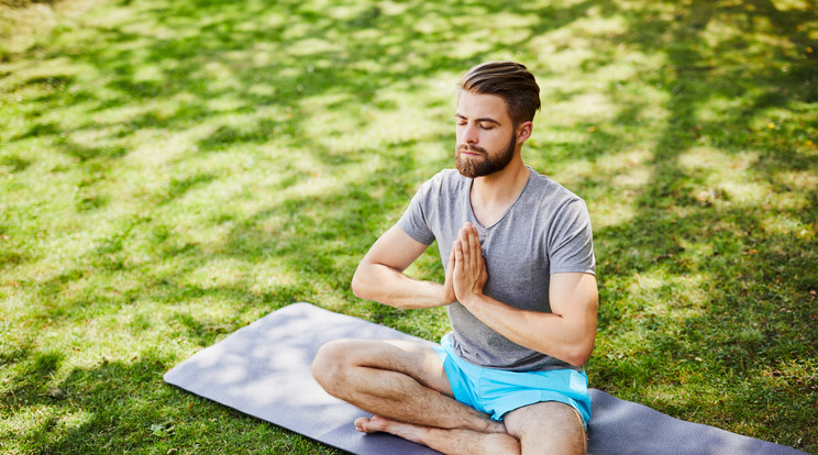Sokat tehetünk a megfelelő agyműködésért néhány perces meditációval is. / Fotó: Shutterstock