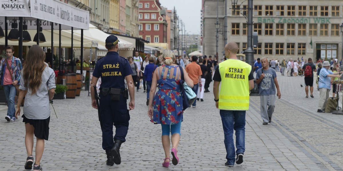 Patrole Straży Miejskiej we Wrocławiu