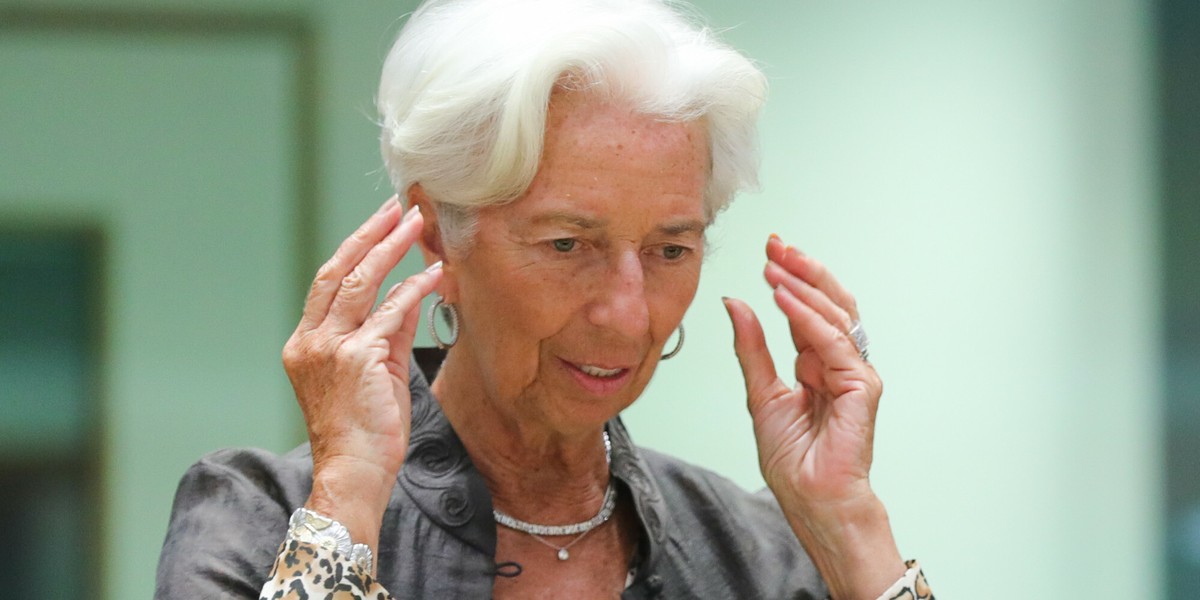 Szefowa EBC Christine Lagarde.