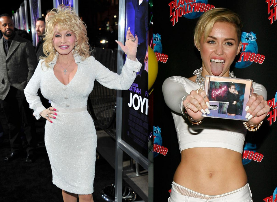 Dolly Patron i Miley Cyrus