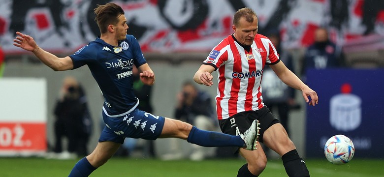 Widzew grał do końca. Gol z rzutu karnego w doliczonym czasie gry na wagę remisu [WIDEO]