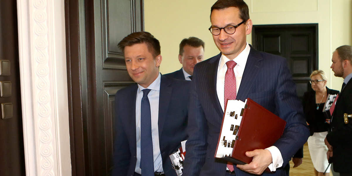 Minister Dworczyk: "Premier Morawiecki nie ma jeszcze formuły gabinetu".