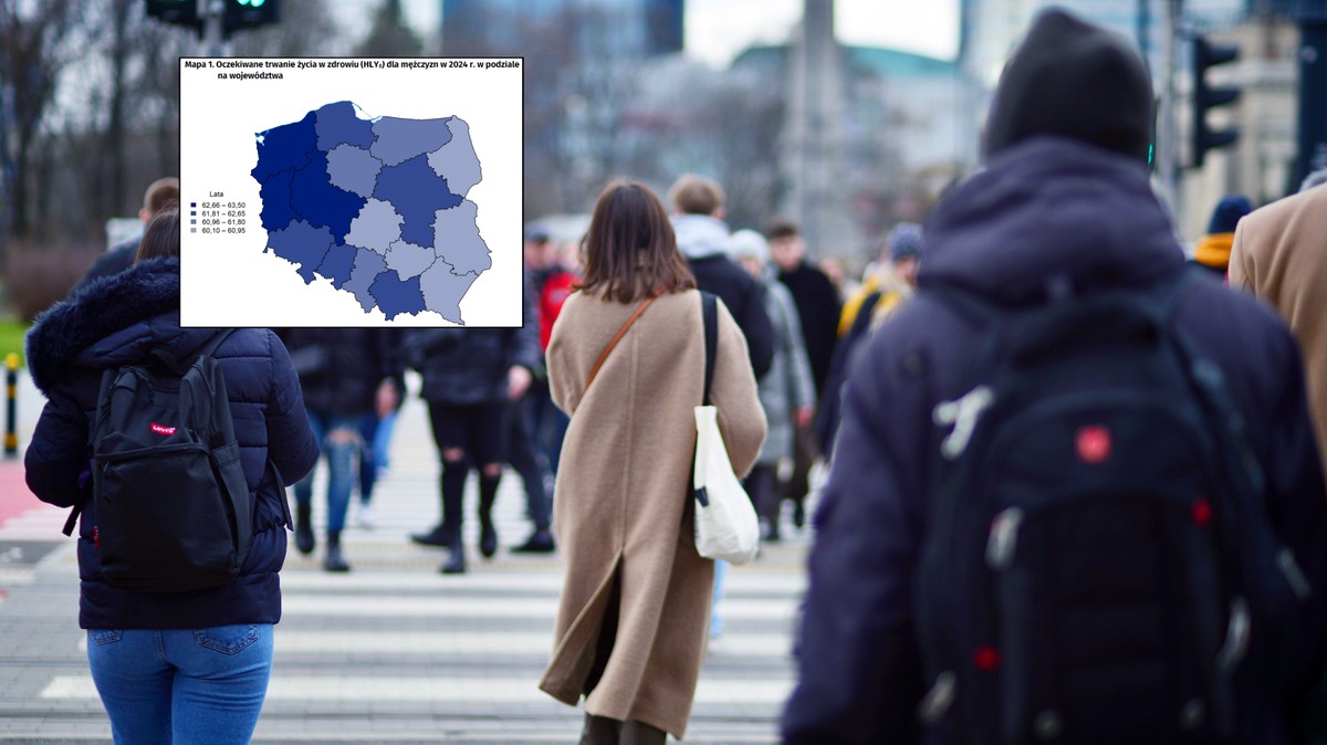 Polacy żyją dłużej w zdrowiu, ale wciąż istnieje duże zróżnicowanie. Nowe dane GUS
