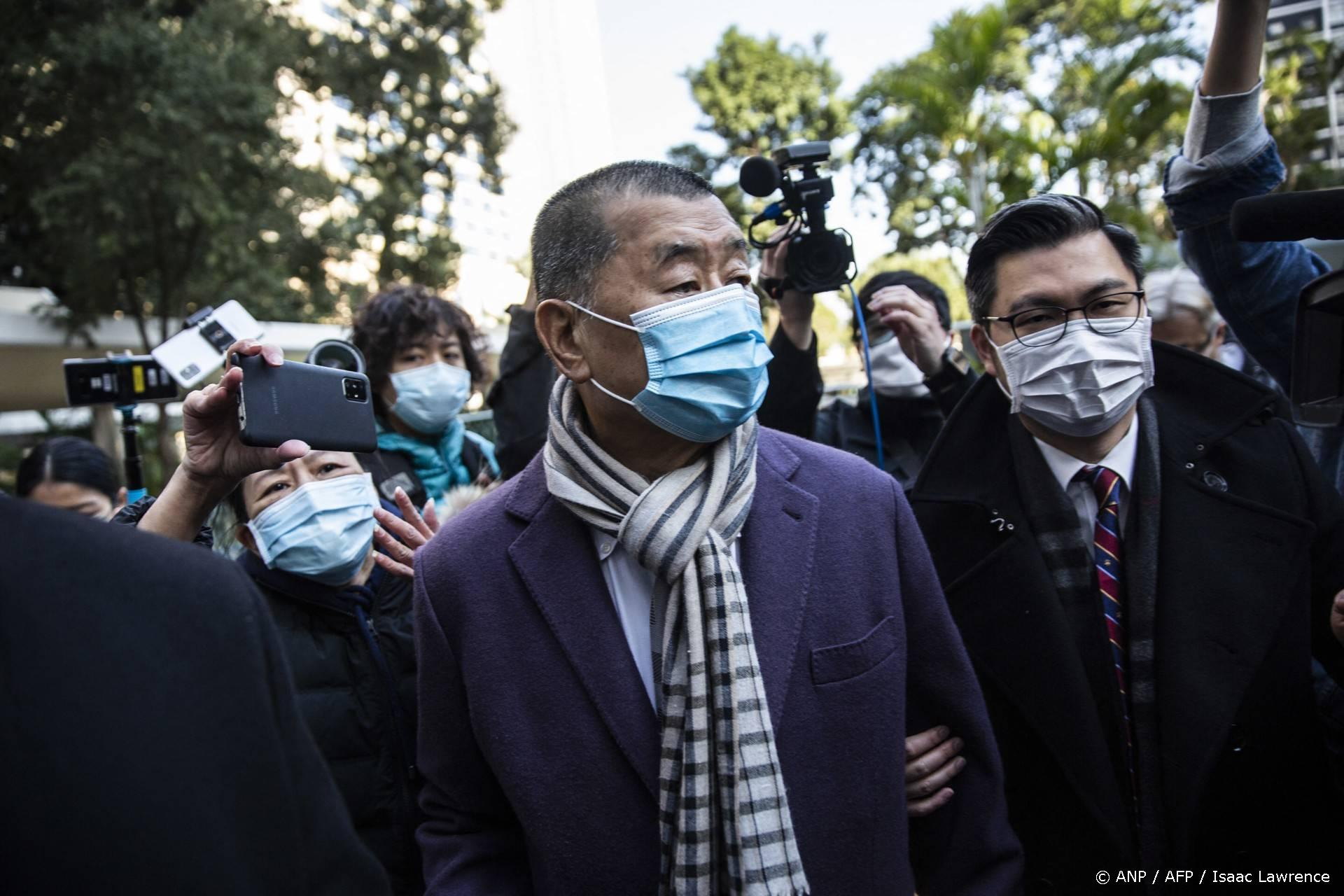 Mediamagnaat Jimmy Lai (78) in Hongkong veroordeeld: riskeert levenslang