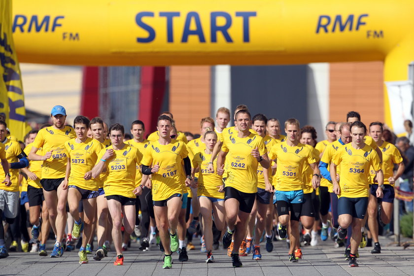 Katowice. Start Mini Silesia Marathonu 