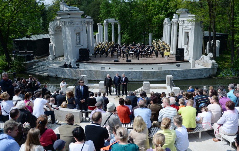 Piknik Europejski w Łazienkach Królewskich