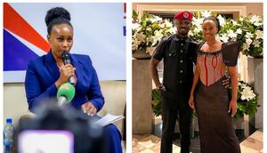 Bobi Wine defended his wife Barbie Itungo