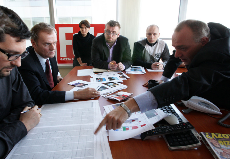 Premier Tusk został redaktorem naczelnym