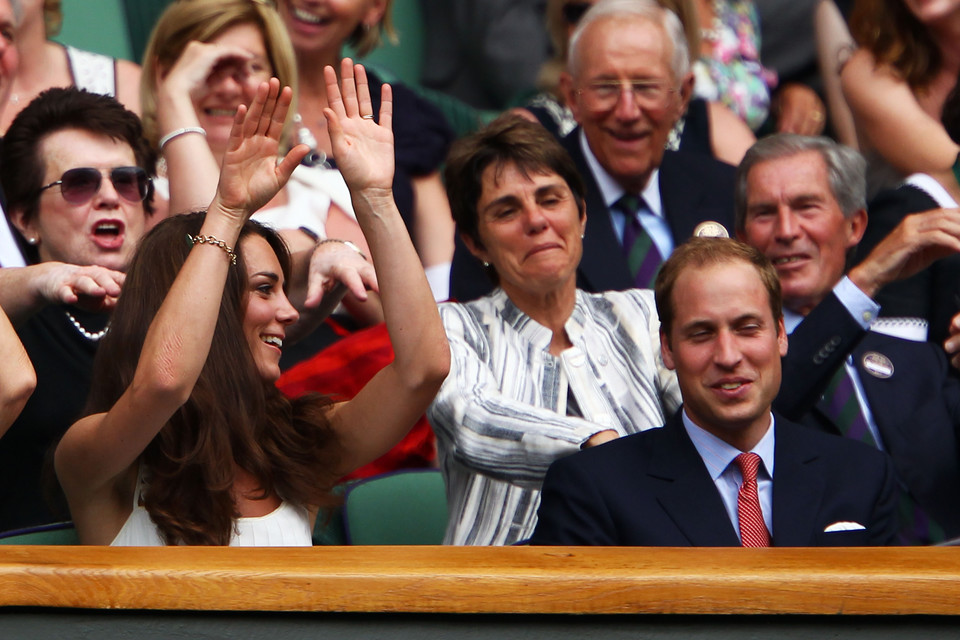 Kate i William na turnieju tenisowym Wimbledon