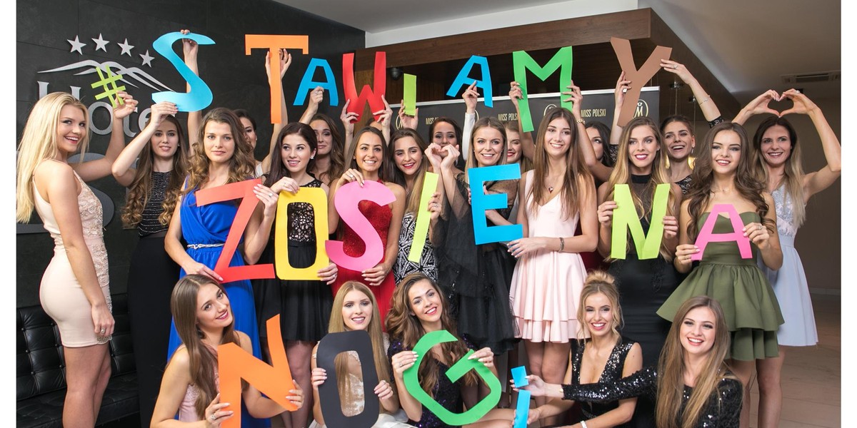 Finalistki Miss Polski pomagają chorej dziewczynce