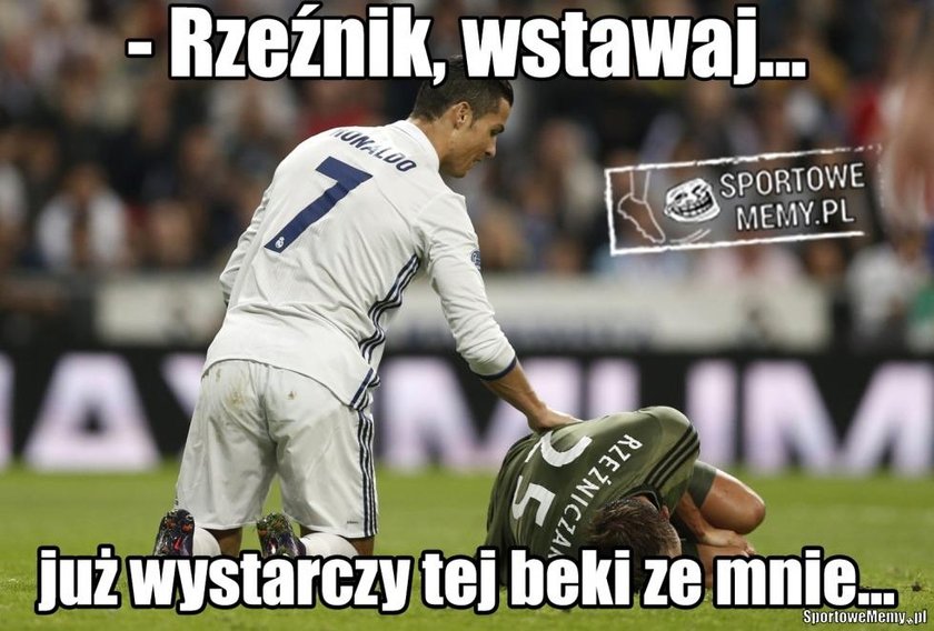 Echa pojedynku Cristiano i Kucharczyka, czyli memy po meczu Real - Legia