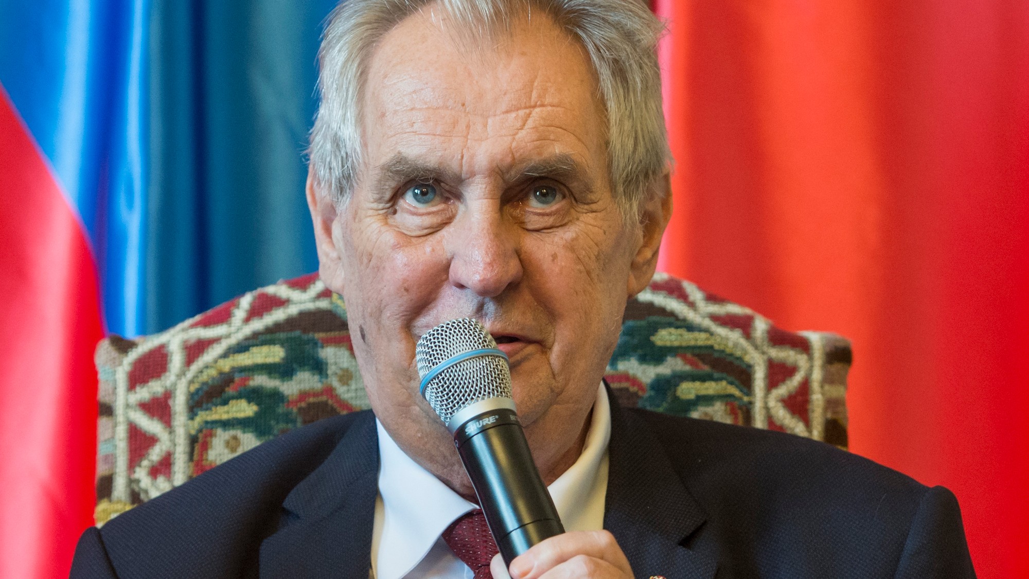 Český prezident Miloš Zeman.