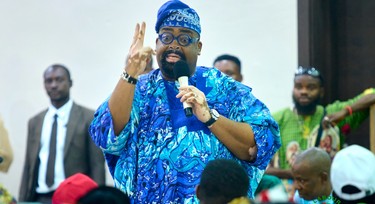 Reactions as Akpata claims Tunde Ednut, Rufai's polls show he'll win in Edo