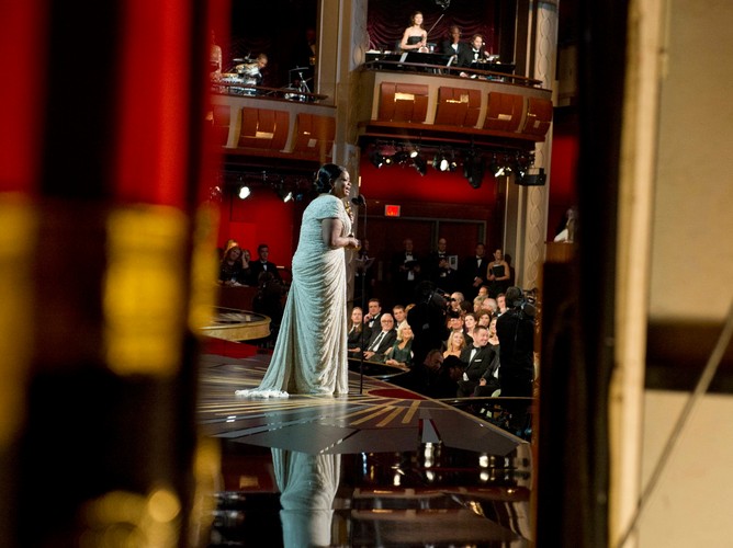 Octavia Spencer dziękuje za Oscara