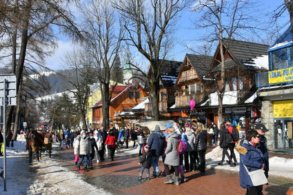 Zakopane w wakacje może świecić pustkami