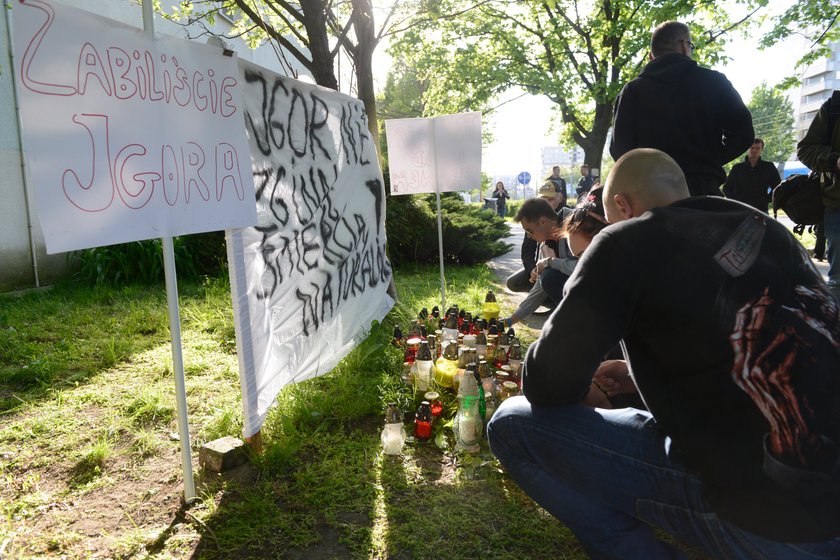 Igor S. zmarł na komisariacie przy ul Trzemeskiej we Wrocławiu 