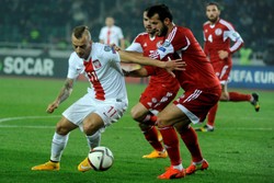 El. ME 2016: Kamil Grosicki złamał rękę w czasie meczu z Gruzją