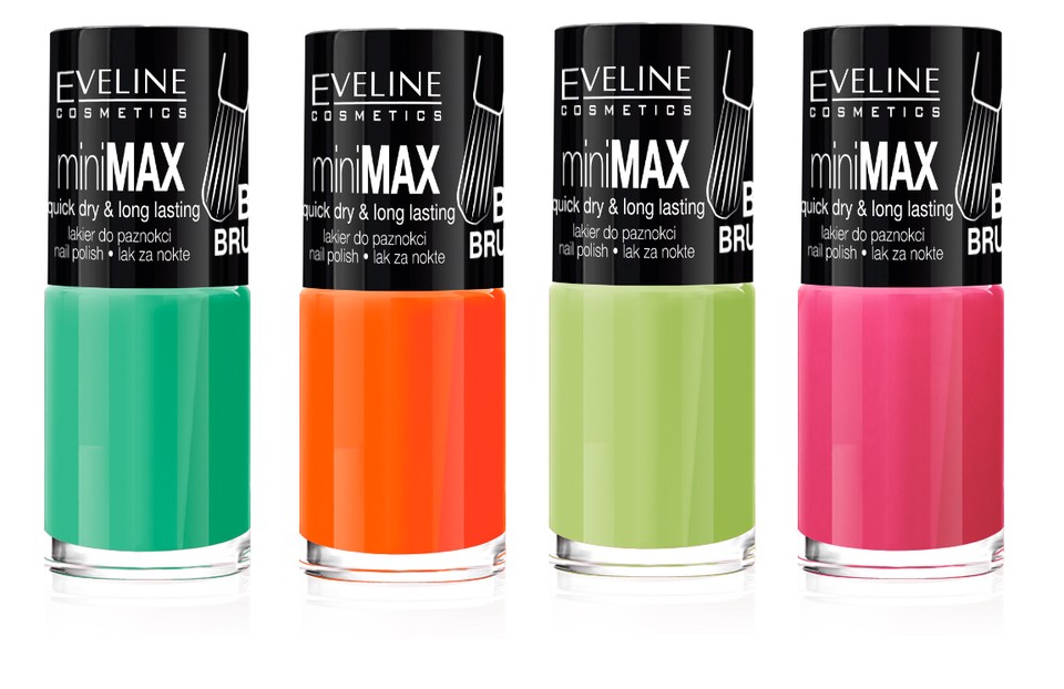 Eveline, lakiery miniMAX quick dry&amp;long lasting