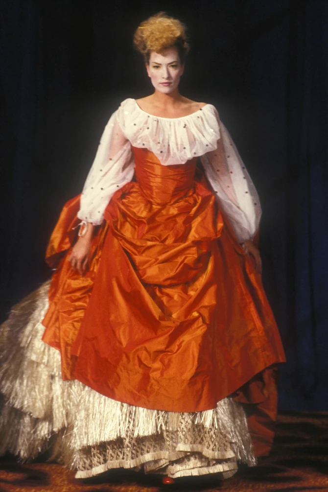 Tatjana Patic na reviji Vivijen Vestvud