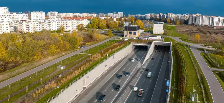 Tunel POW już od roku. Przejechało nim 23 mln pojazdów