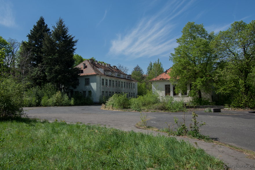 Opuszczony szpital w Legnicy