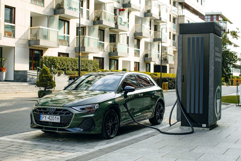 Hybrydy plug-in Audi