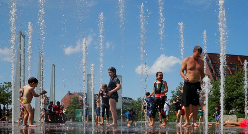 US july 2019 heat wave Boston